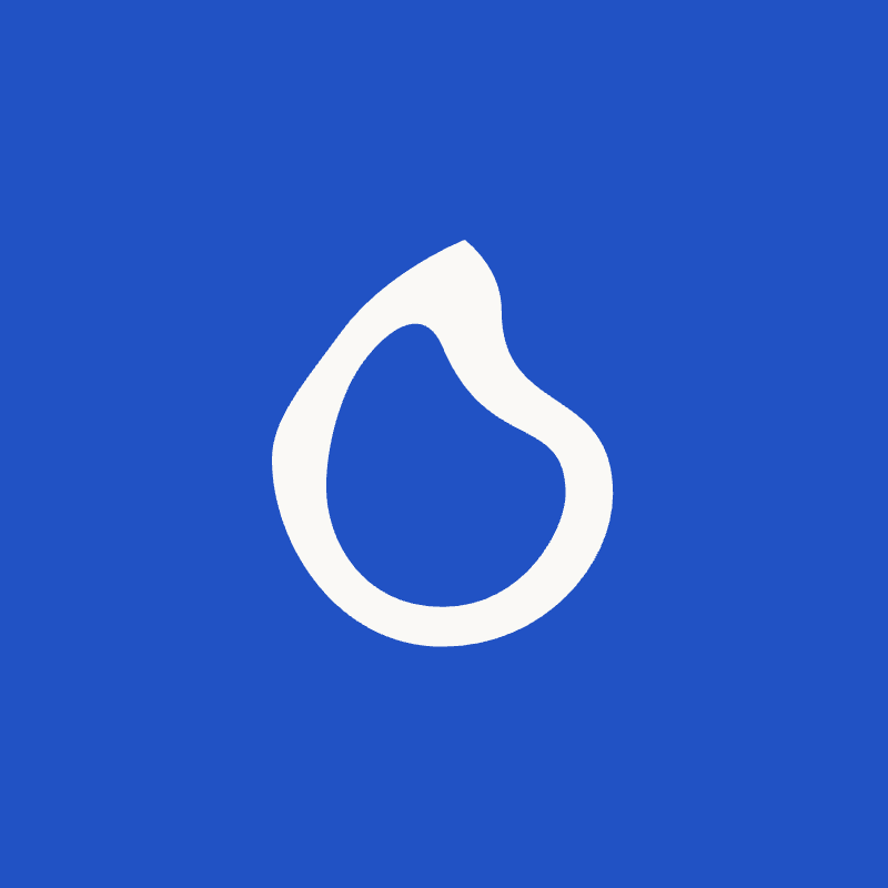 LinkedIn logo: the Henselian ring on cobalt